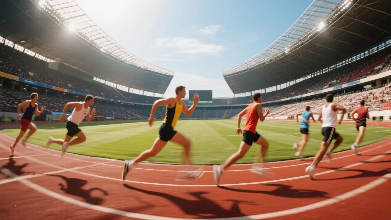 体育场与运动氛围